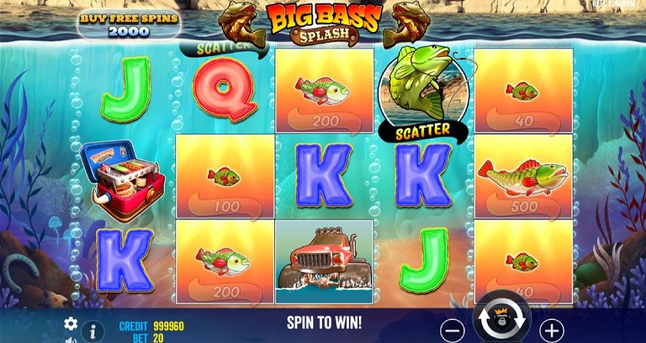 Big Bass Splash spielen