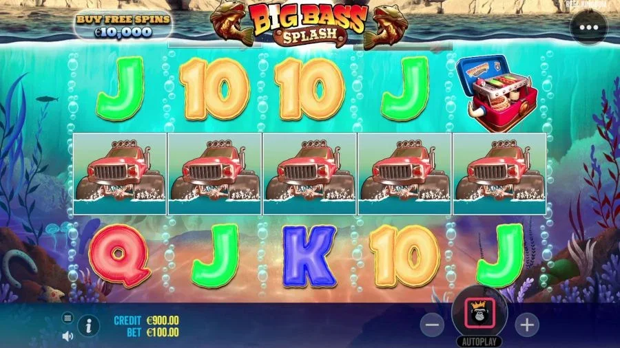 Big Bass Splash Login-Bild